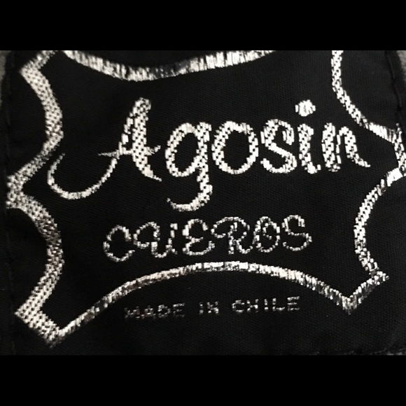 LEATHER vintage Distressed Suede Jacket - Picture 7 of 7